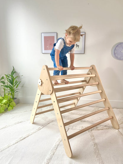 Montessori climbing triangle