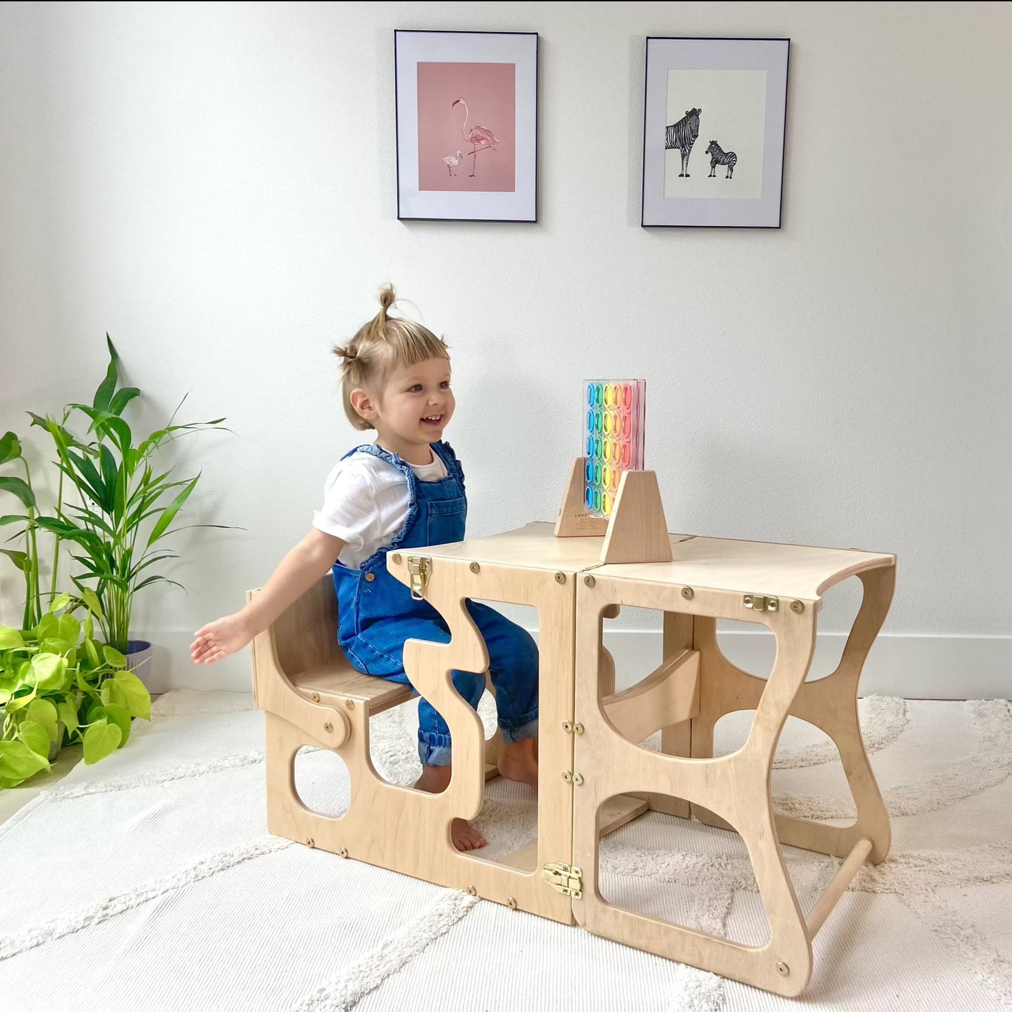 Baby learning tower Montessori