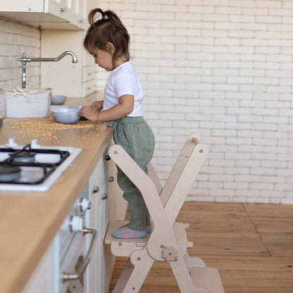 Montessori foldable learning tower