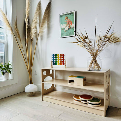 Montessori toy shelf